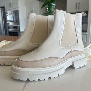 NWOT SEYCHELLES Los Angeles Savor The Moment LEATHER LUGGED SOLE boots